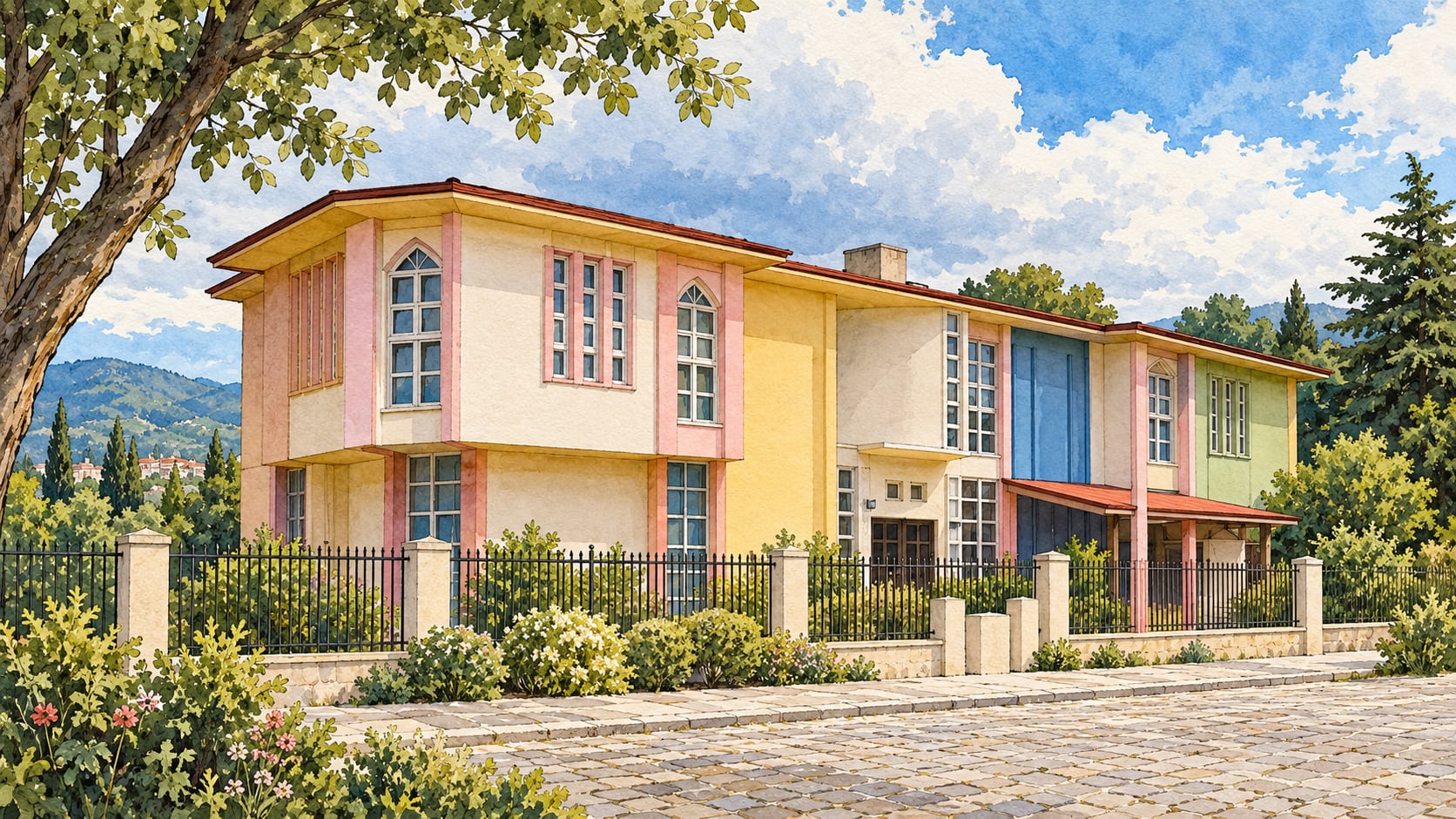 Uluborlu Museum çizimi, Isparta