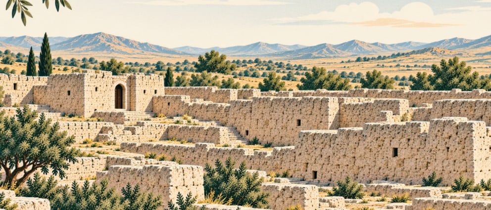 Ulucak Mound (Kemalpaşa) çizimi, İzmir