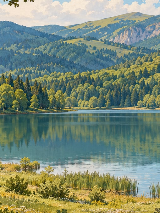 Zeichnung: Naturpark Ulugöl, Ordu