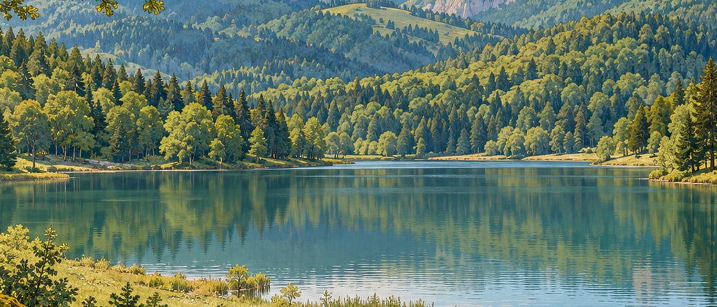 Ulugöl Nature Park çizimi, Ordu