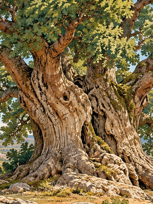Zeichnung: Naturdenkmal Ulukavak, Yozgat