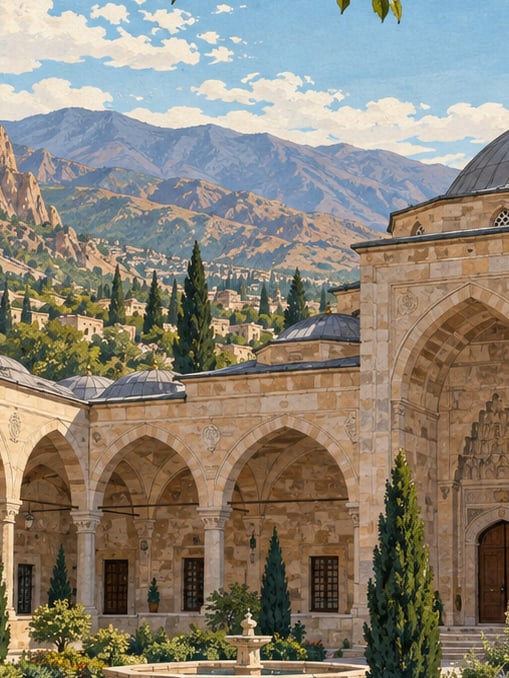 Zeichnung: Ulukışla Mehmet Paşa-Komplex, Niğde