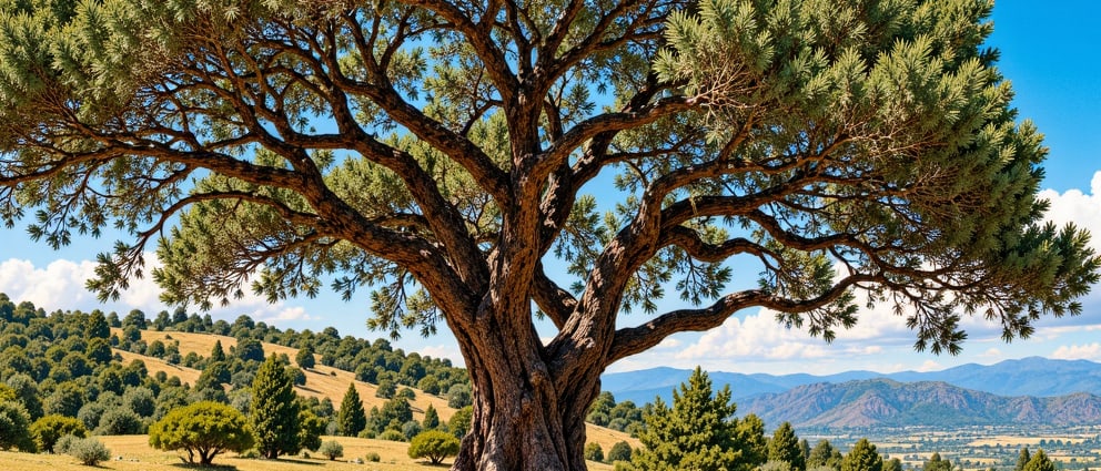 Ulumeşe Natural Monument çizimi, Muğla