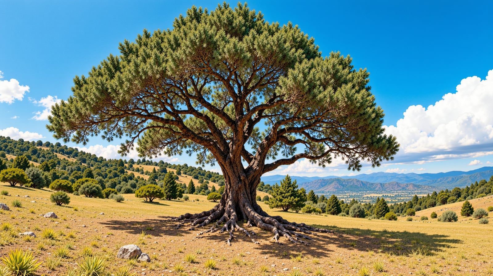 Ulumeşe Natural Monument çizimi, Muğla