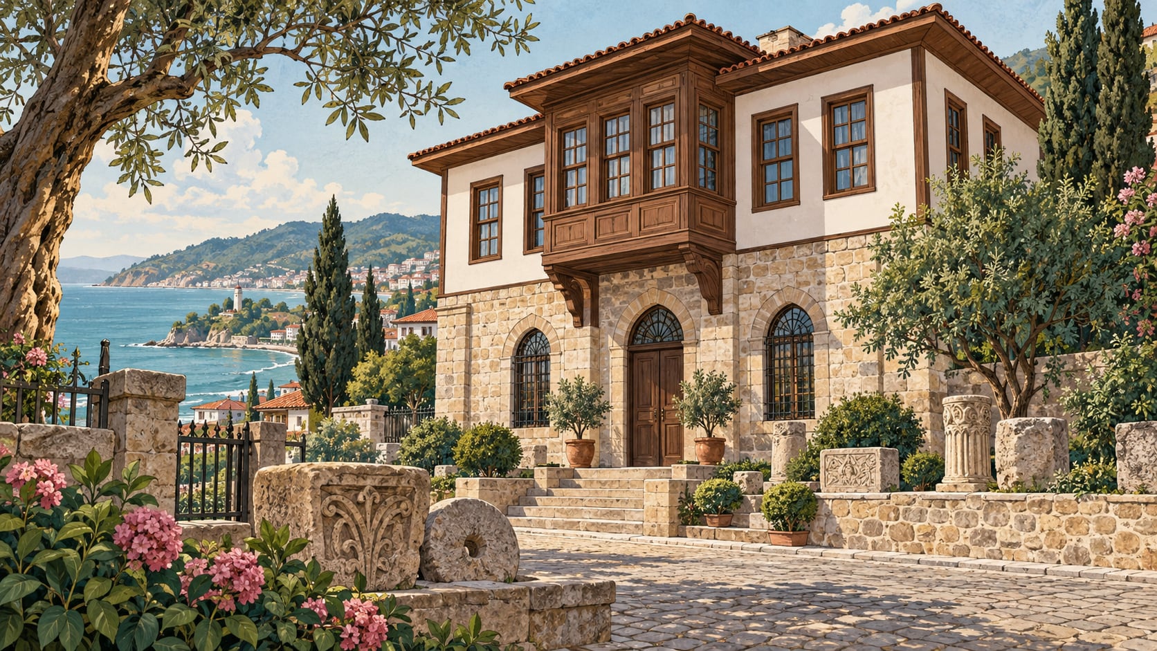 Zeichnung: Museum für kulturelles Erbe Ünye, Ordu