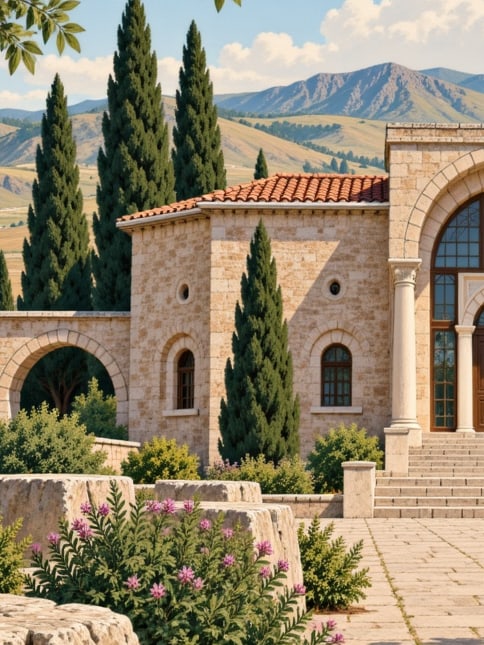 Zeichnung: Museum Ürgüp, Nevşehir