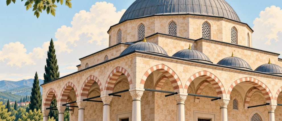Üsküpdere Mosque çizimi, Kırklareli