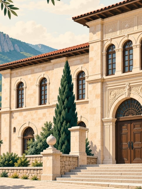 Zeichnung: Dursun-Ali-İnan-Museum Uzungöl, Trabzon