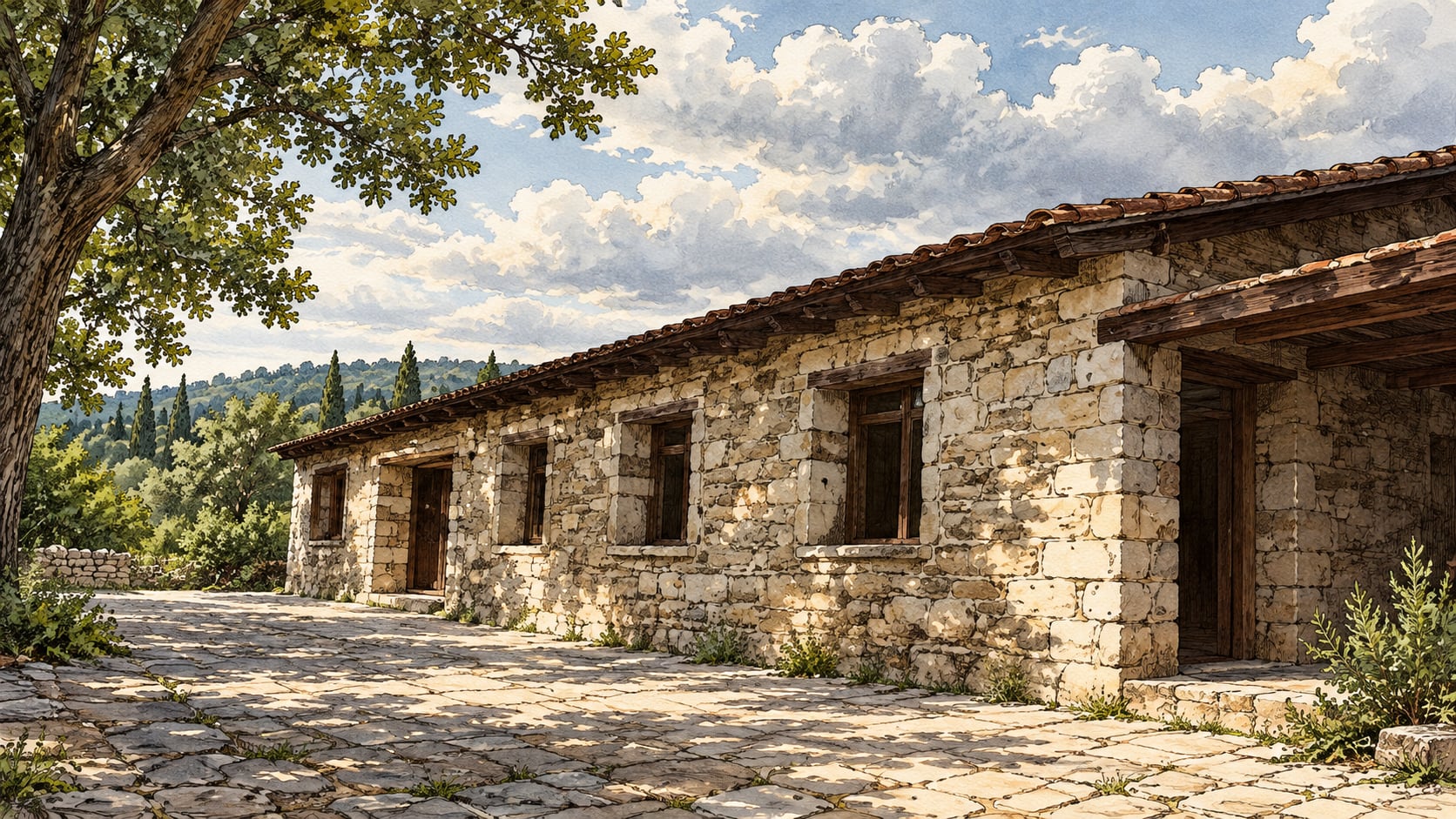 Vakıflıköy Museum çizimi, Hatay