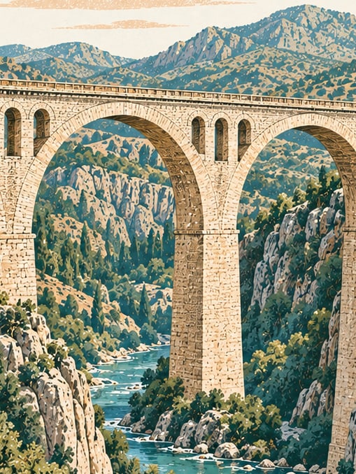 Varda Köprüsü çizimi, Adana