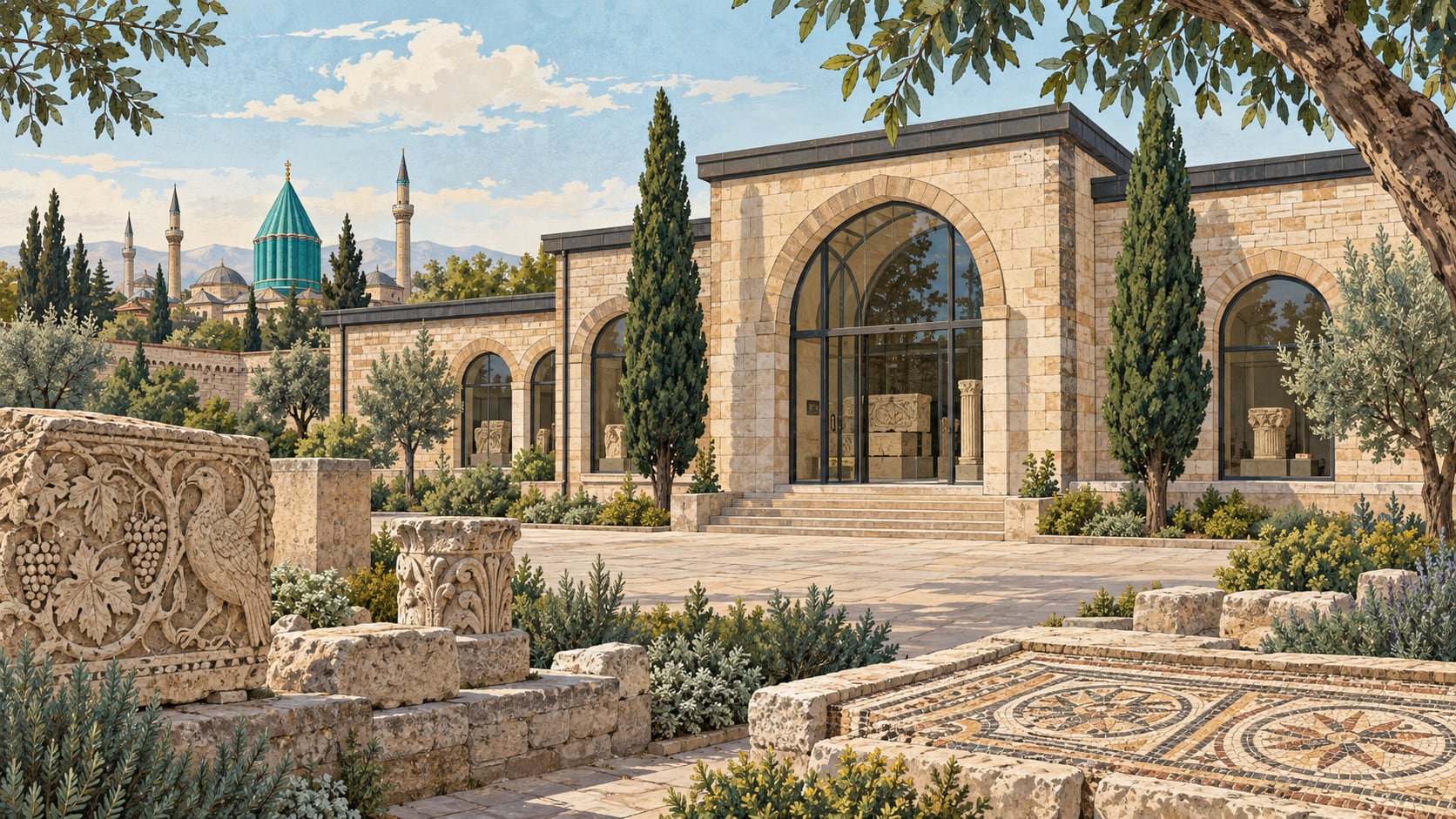 Velespit Museum çizimi, Konya