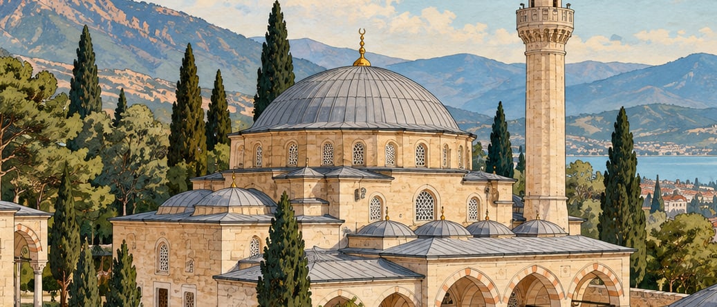 Veli Baba Complex çizimi, Isparta