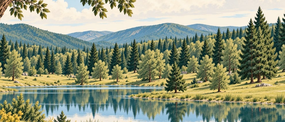 Vezirsuyu Nature Park çizimi, Samsun