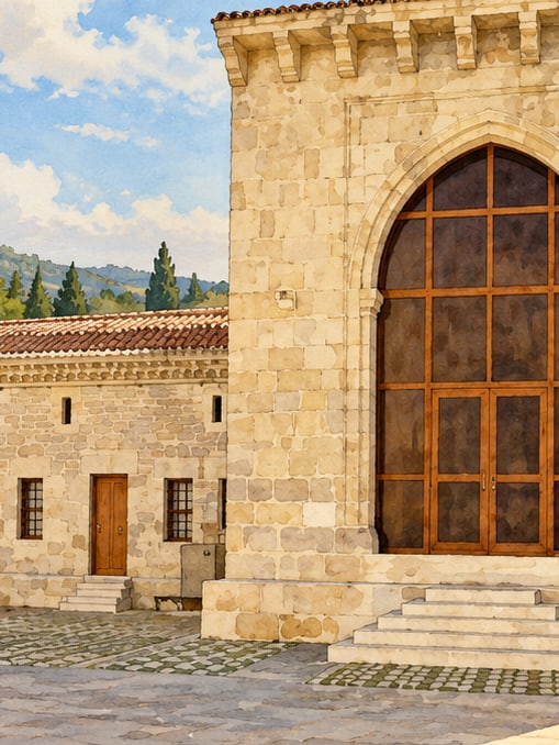 Ilustración: Mezquita de Yağ, Adana