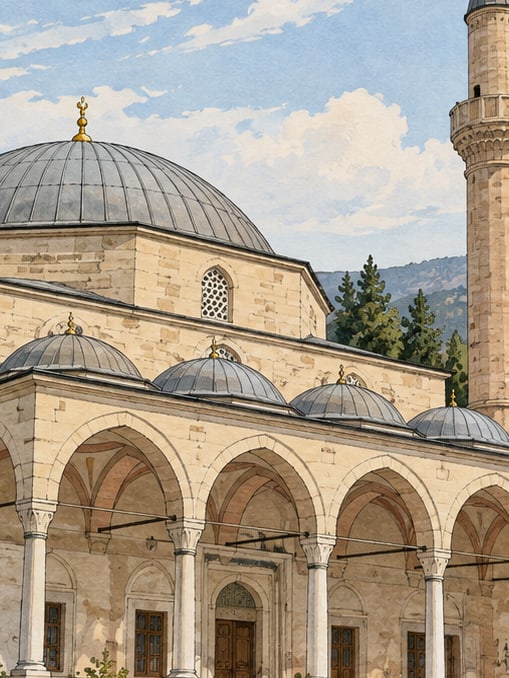 Zeichnung: Komplex Yakupağa, Kastamonu