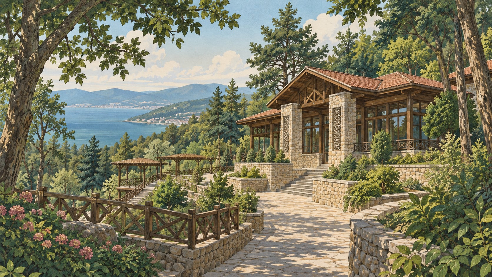 Yalova City Forest çizimi, Yalova