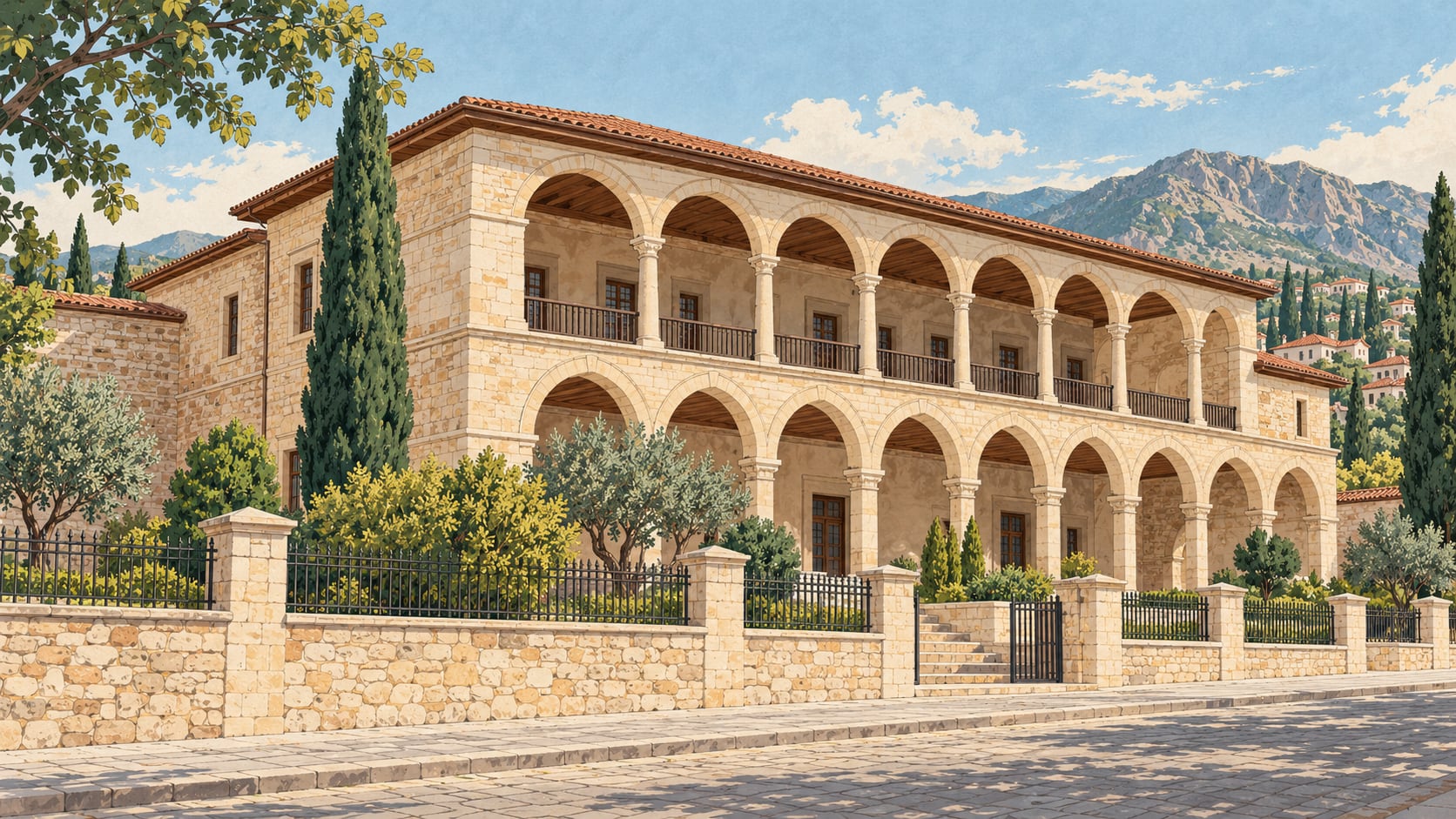 Yalvaç Museum çizimi, Isparta