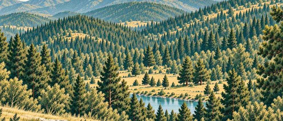 Yamanlardağı Nature Park çizimi, İzmir