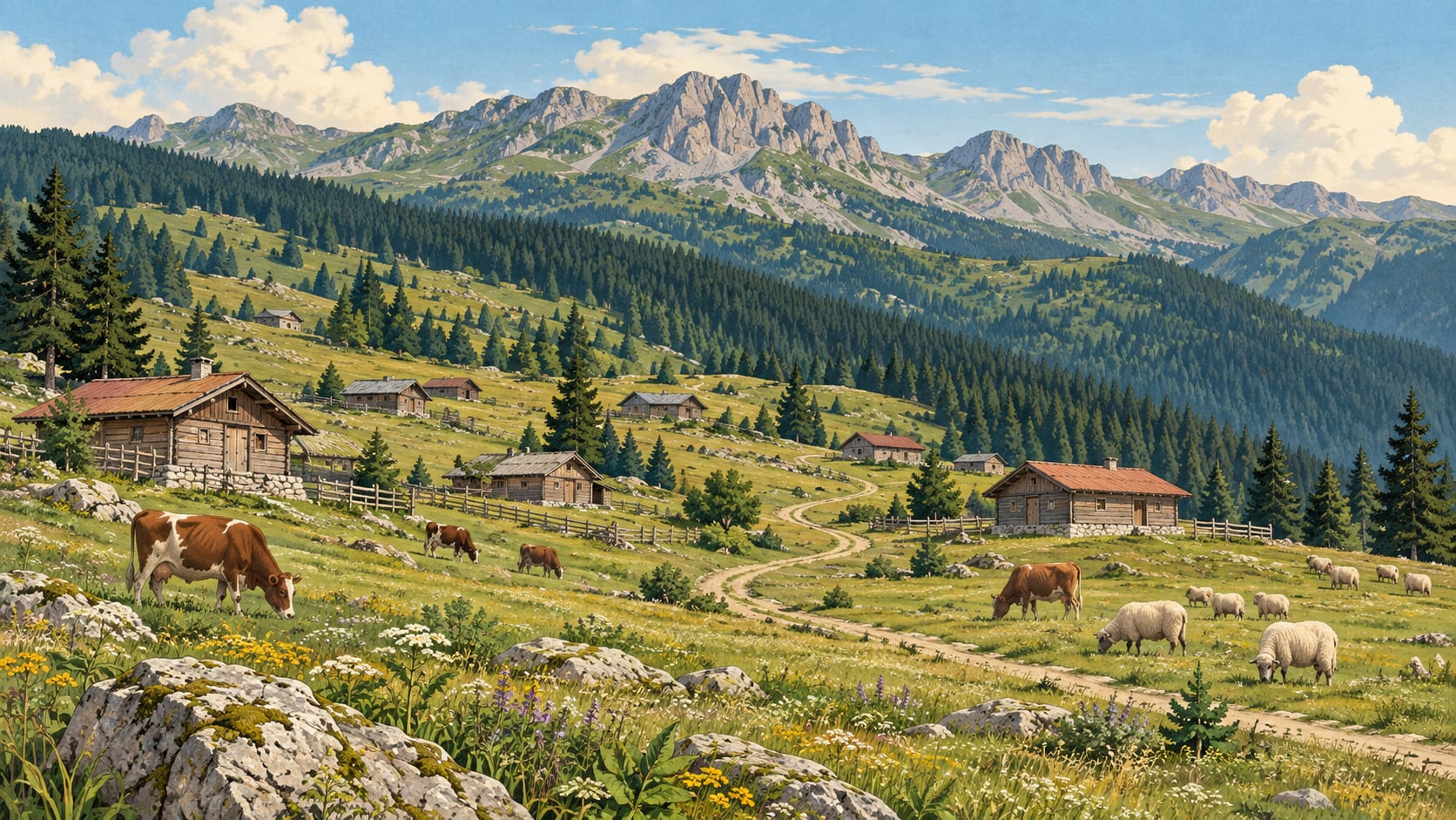 Yanık Plateau çizimi, Sakarya