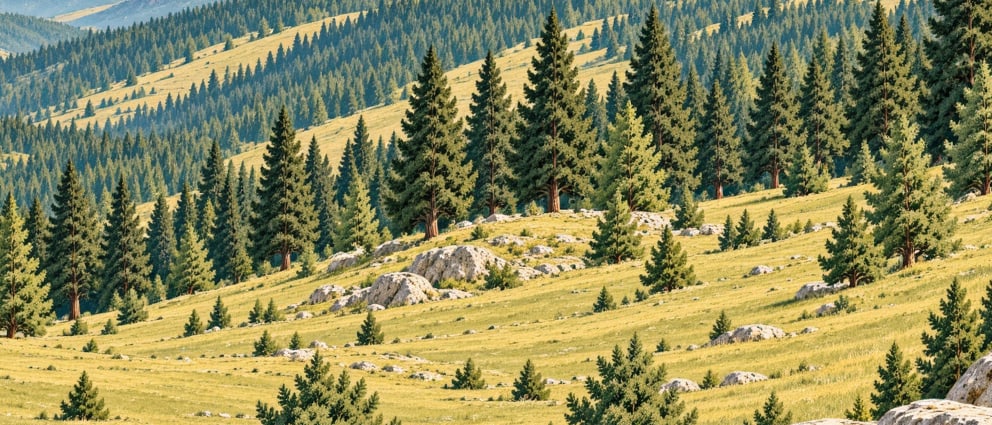 Yavşan Plateau Nature Park çizimi, Kahramanmaraş