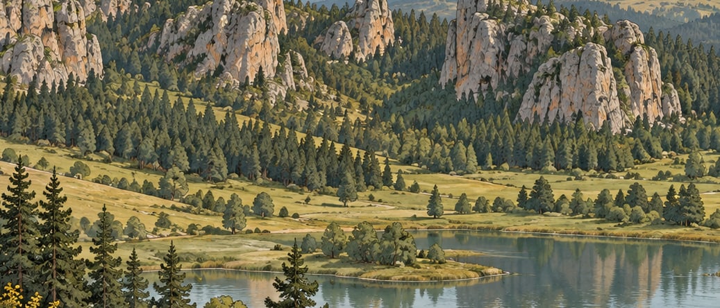 Yedikapı Nature Park çizimi, Afyonkarahisar