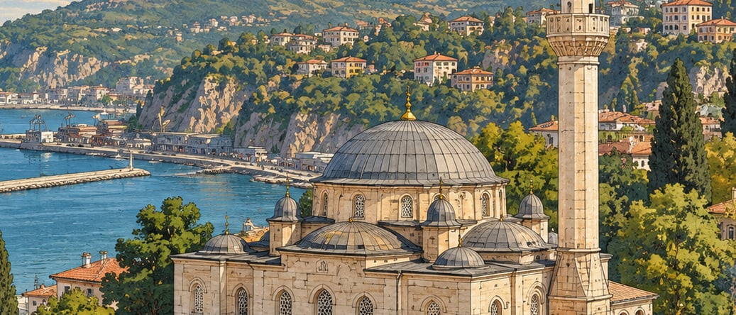 New Mosque çizimi, Zonguldak