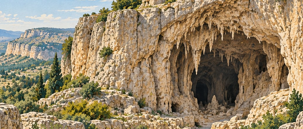 New World Cave çizimi, Karaman