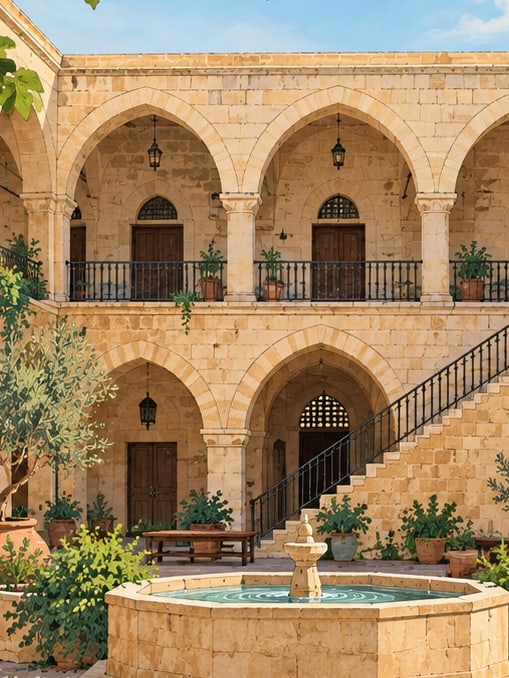 Zeichnung: Neue Karawanserei, Gaziantep