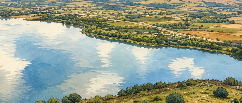 Yeniçağa Lake çizimi, Bolu