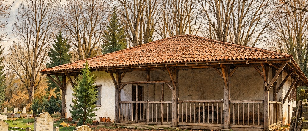 Yenice Municipality Türkevi Ethnography Museum çizimi, Çanakkale