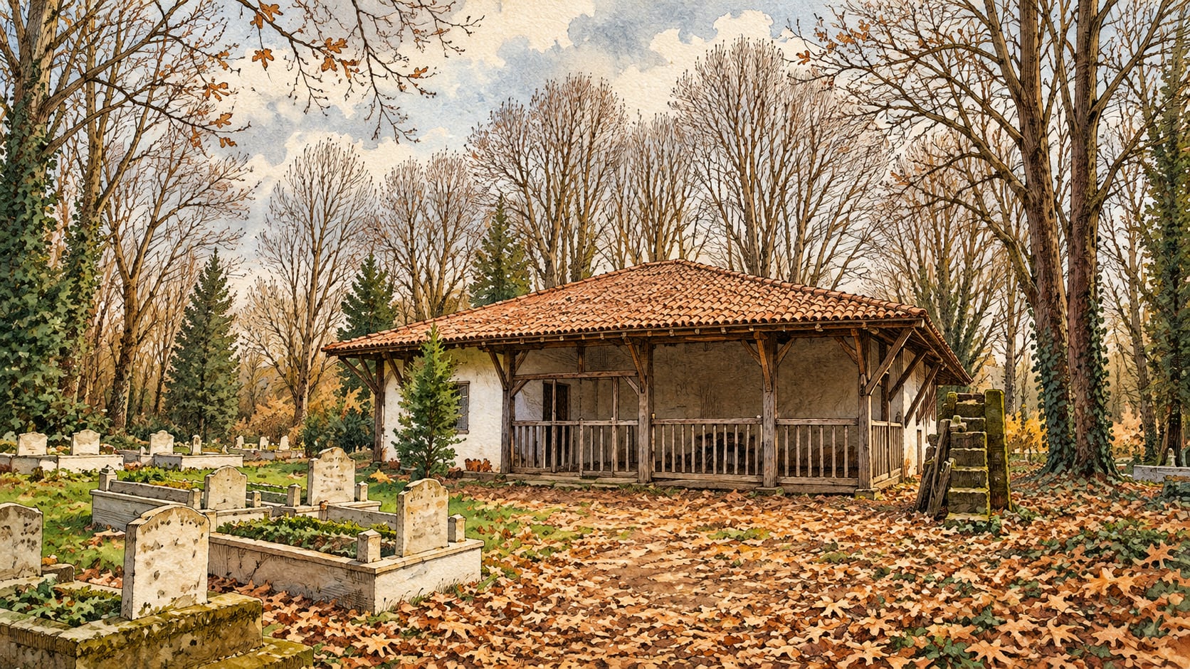 Yenice Municipality Türkevi Ethnography Museum çizimi, Çanakkale