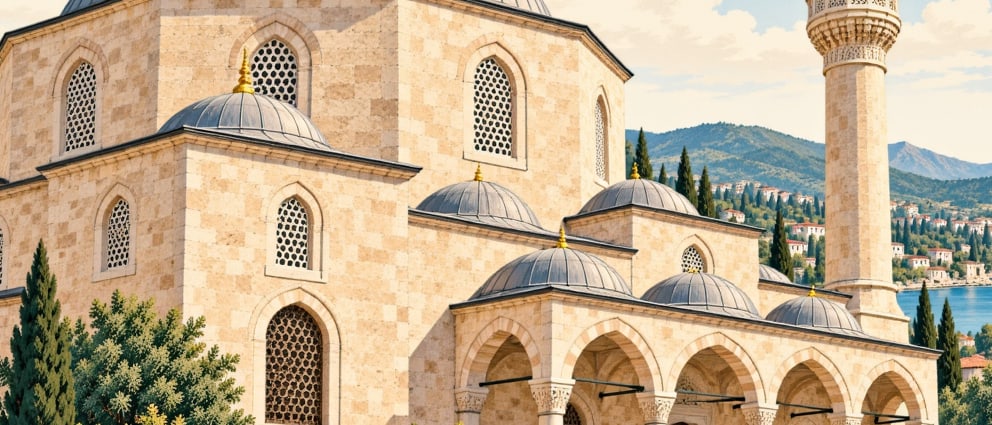 Yenipınar Mosque çizimi, Adıyaman
