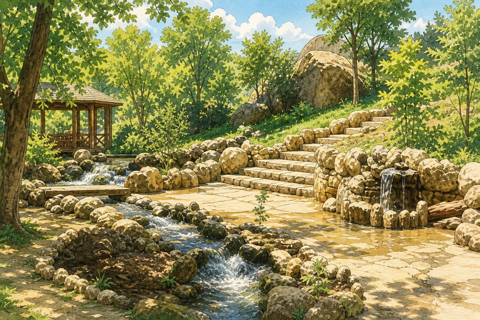 Yerköprü Recreation Area çizimi, Adana