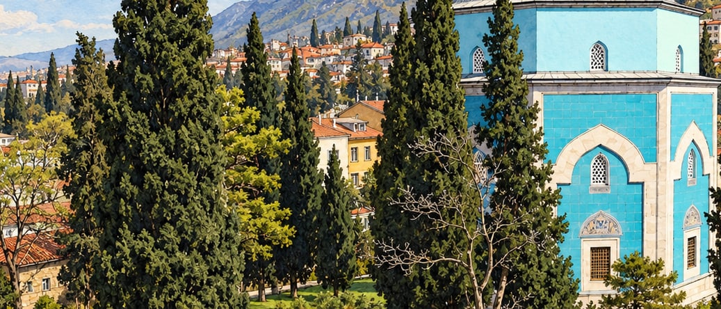 Yeşil Complex çizimi, Bursa