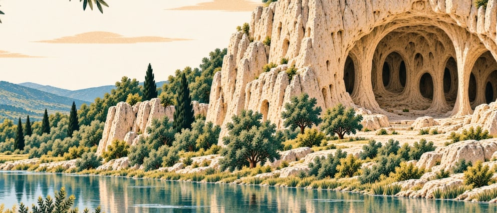 Yeşildirek Cave çizimi, Karaman