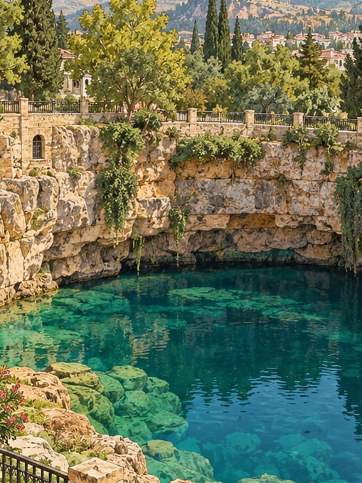 Zeichnung: Yeşilgöz Obruğu, Kahramanmaraş