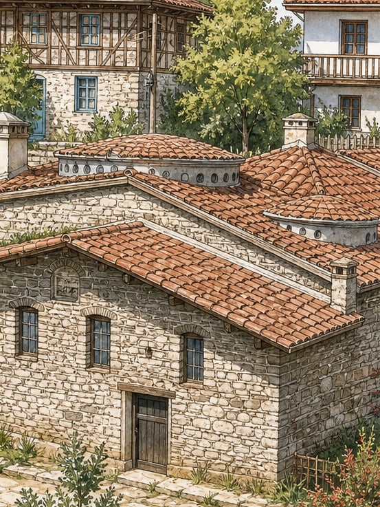 Zeichnung: Yıldırım-Bad, Bolu