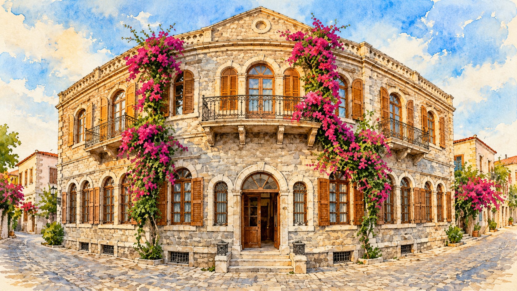 Yıldız City Archive and Museum çizimi, İzmir