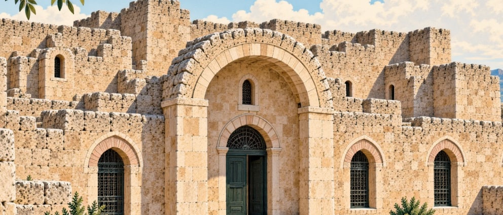 Yıldızlı Caravanserai çizimi, Muş