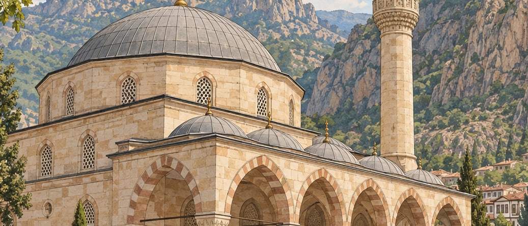 Yörgüç Paşa Mosque çizimi, Amasya