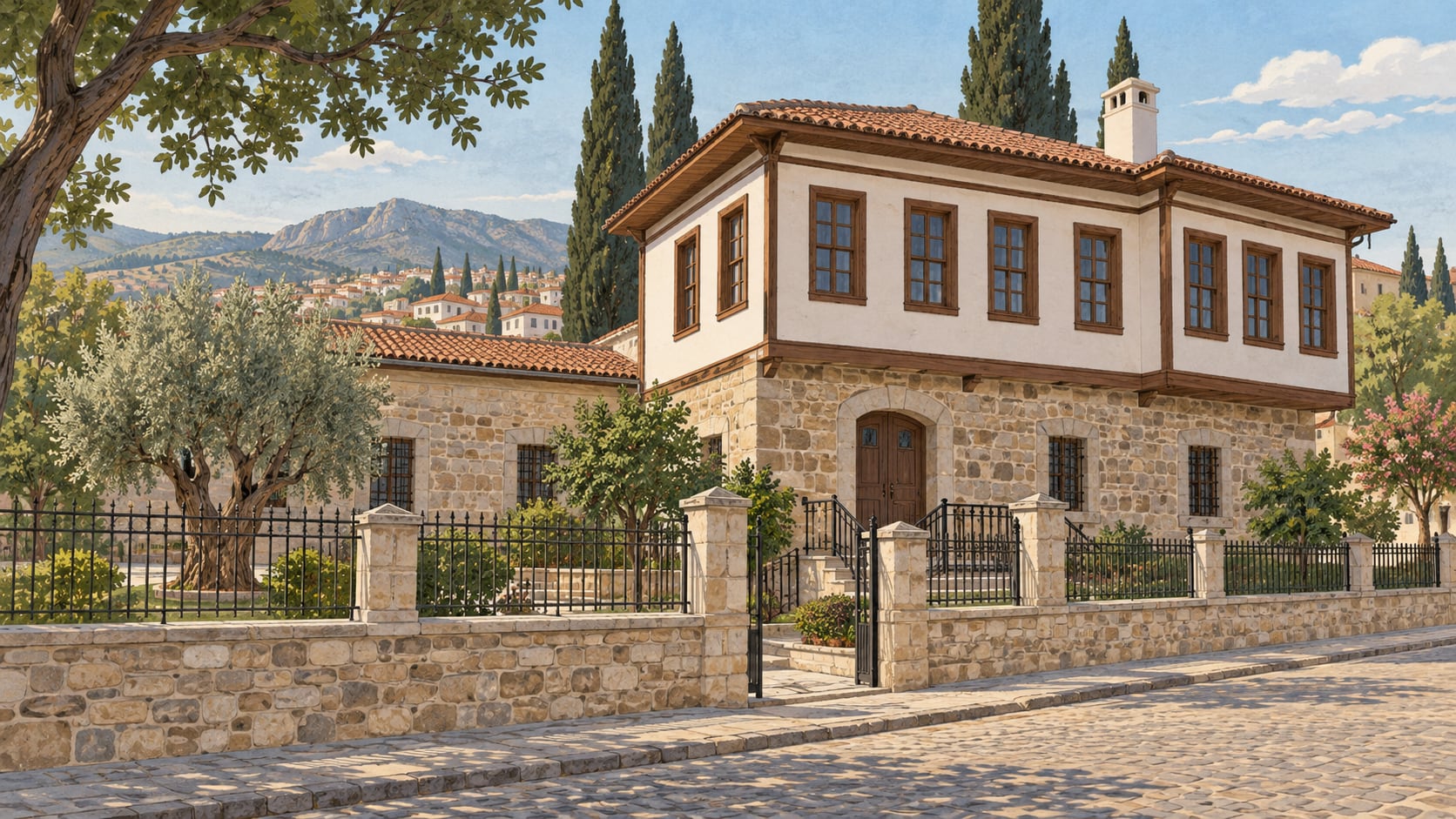 Yörük Ali Efe Museum çizimi, Aydın