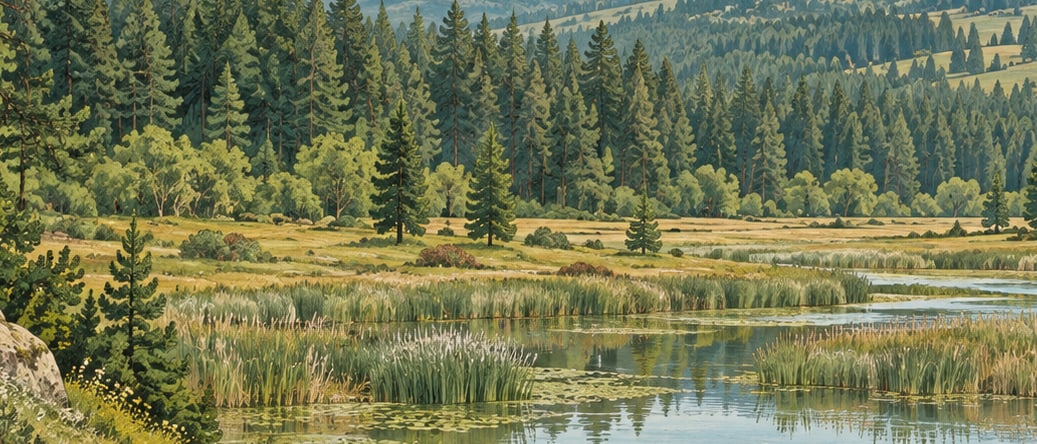 Yunus Emre Nature Park çizimi, Eskişehir