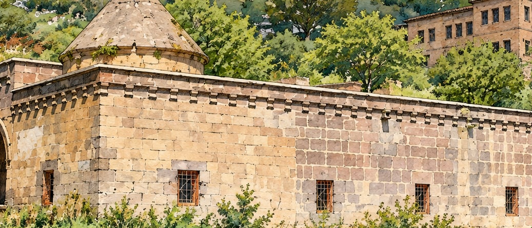 Yusufiye Madrasa çizimi, Bitlis