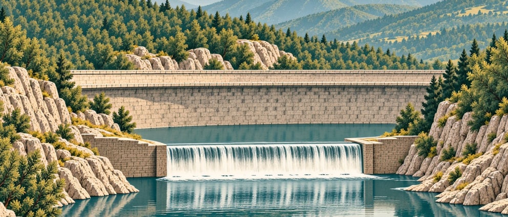 Yuvacık Dam çizimi, Kocaeli