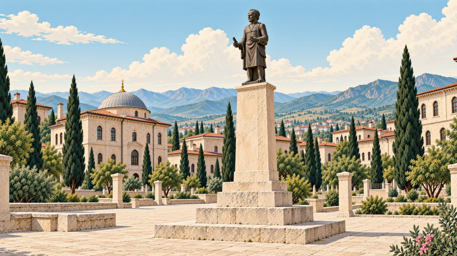 Victory Monument çizimi, Muş