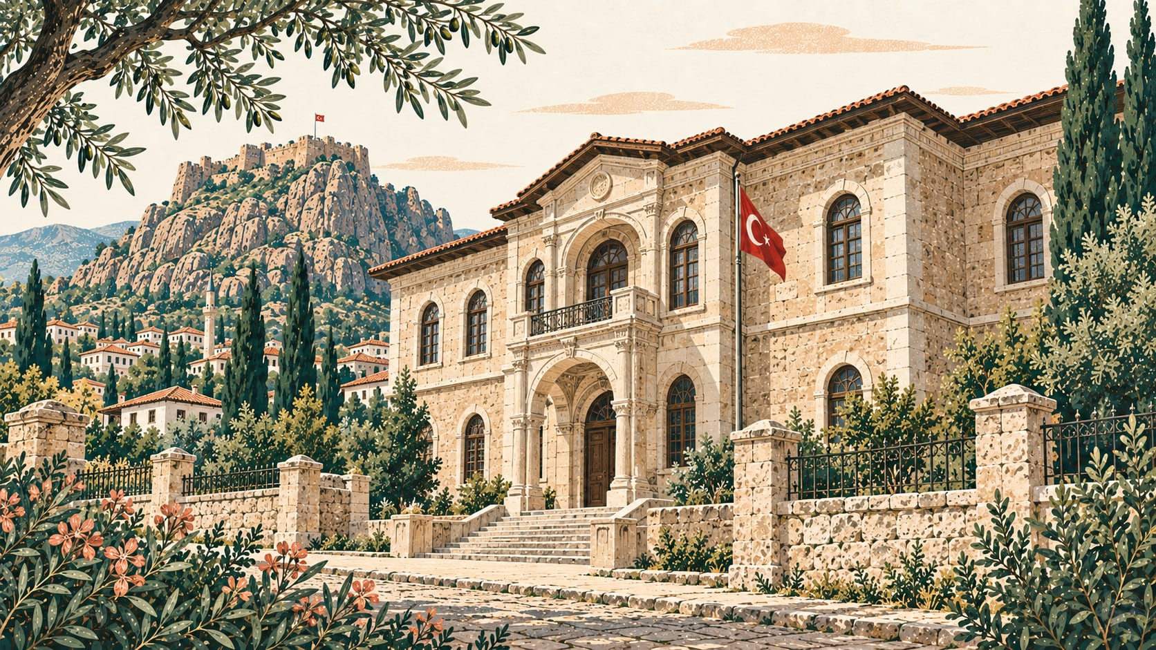 Zafer Müzesi çizimi, Afyonkarahisar