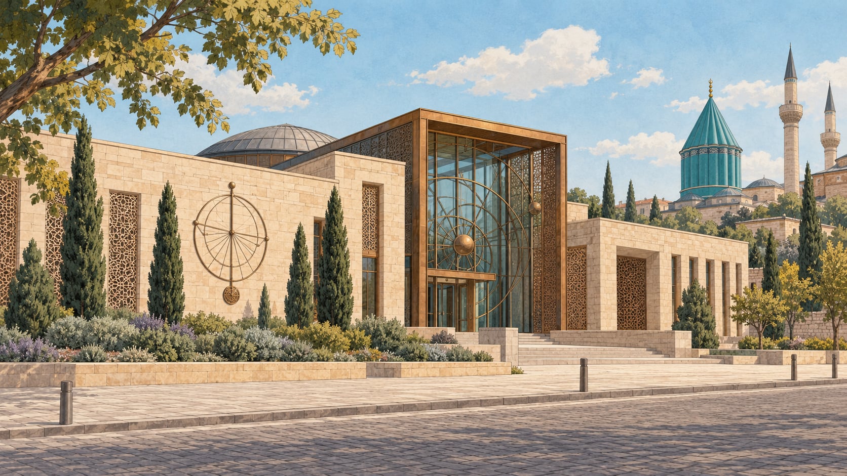 Time Museum çizimi, Konya