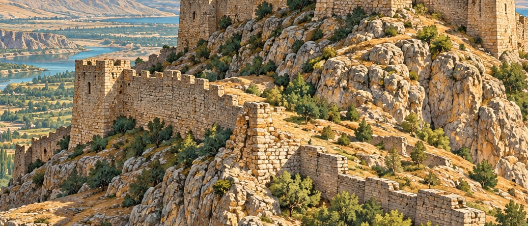 Zengibar Castle çizimi, Malatya