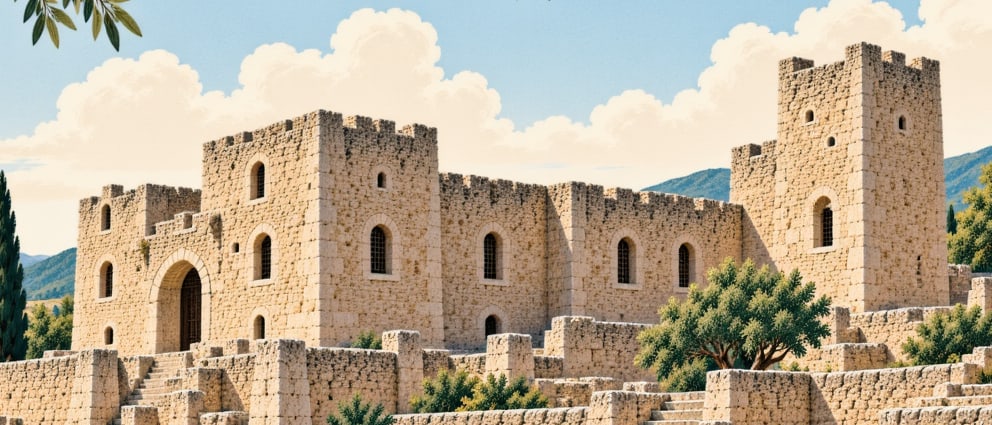 Zile Castle çizimi, Tokat