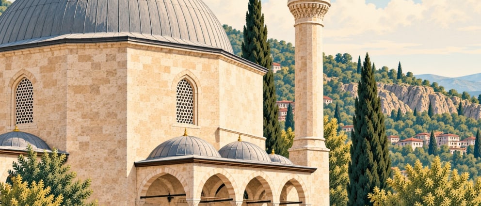 Zile Great Mosque çizimi, Tokat